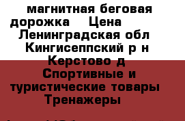 магнитная беговая дорожка  › Цена ­ 5 500 - Ленинградская обл., Кингисеппский р-н, Керстово д. Спортивные и туристические товары » Тренажеры   
